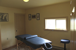 Guest massage room
